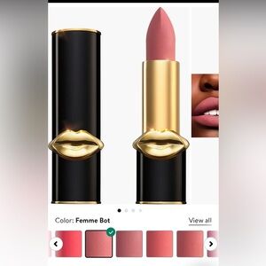 Pat McGrath Black and Gold Lipstick